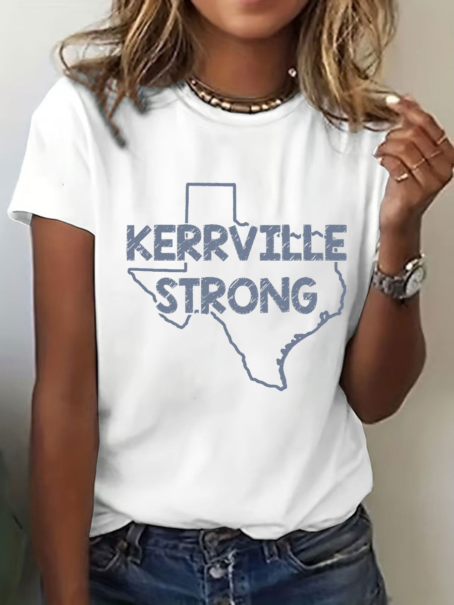 Women's Kerrville Strong Printed T-Shirt