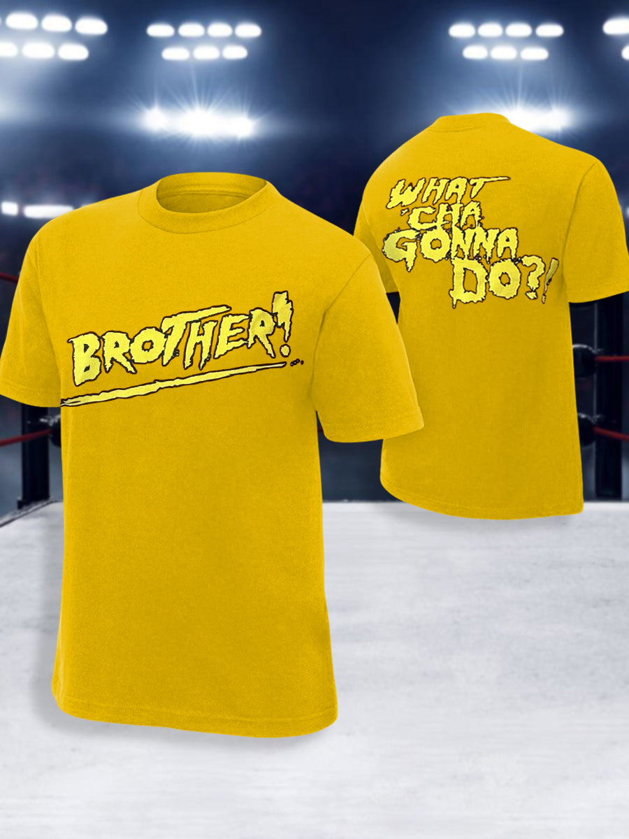 Men's Brother What'cha Gonna Do? Print T-shirt