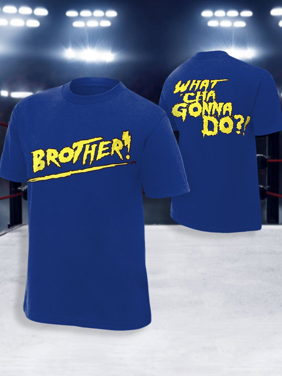 Men's Brother What'cha Gonna Do? Print T-shirt