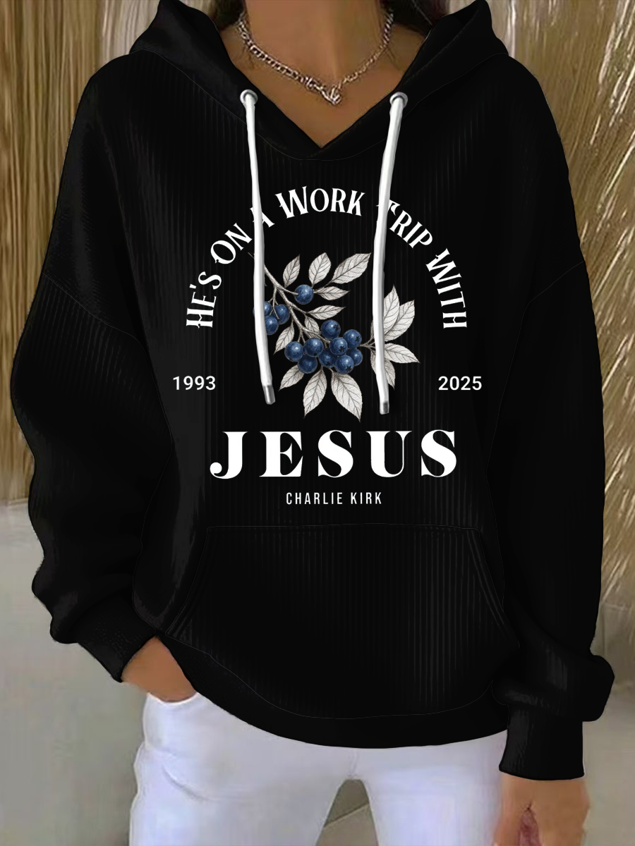 Women's Charlie Kirk Jesus Printed Tops