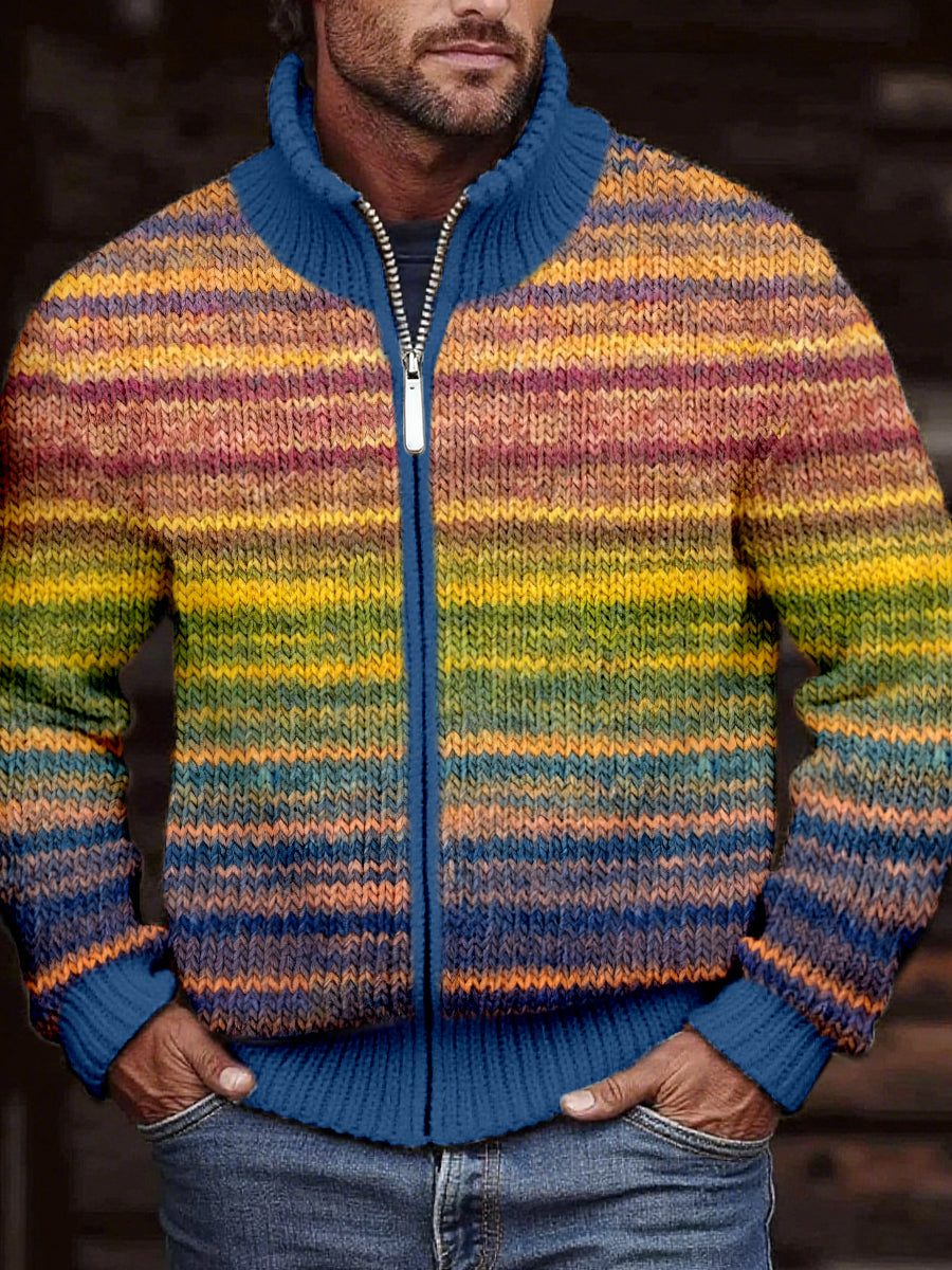 Men's Vintage Cozy Knit Cardigan