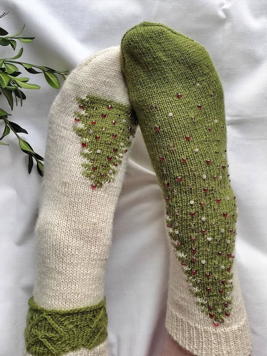 Christmas tree unisex socks