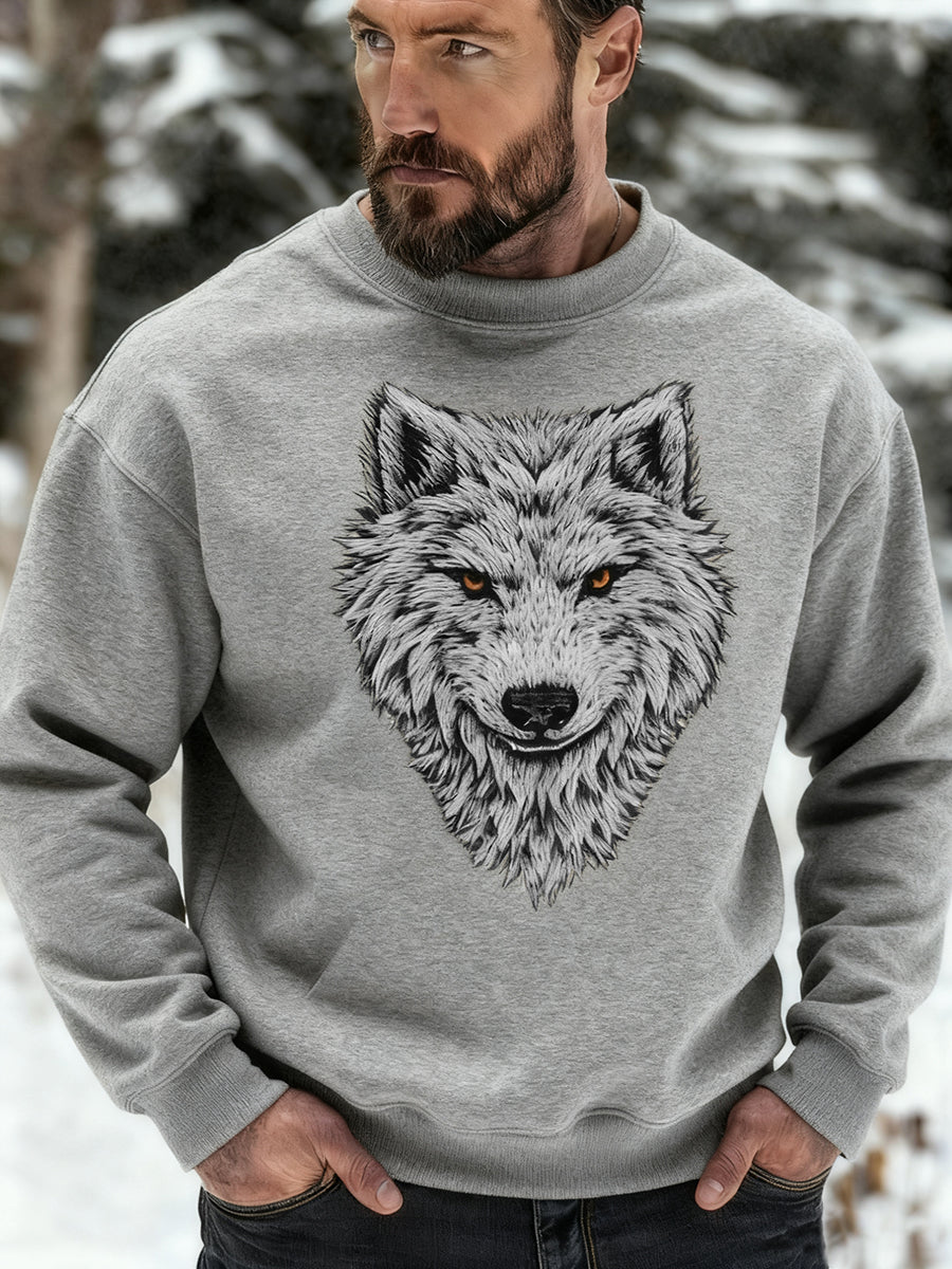 Men's Viking Wolf Sweatshirt