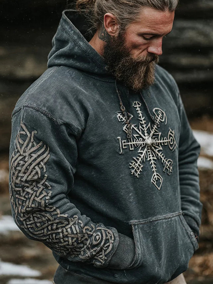 Men's Viking Hooded Sweatshirt