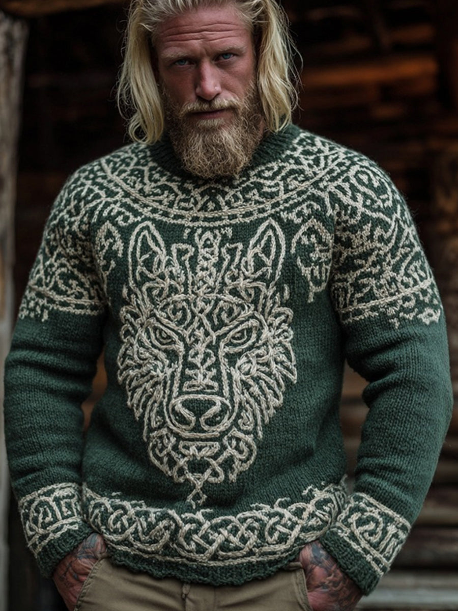 Men's Viking-style sweater