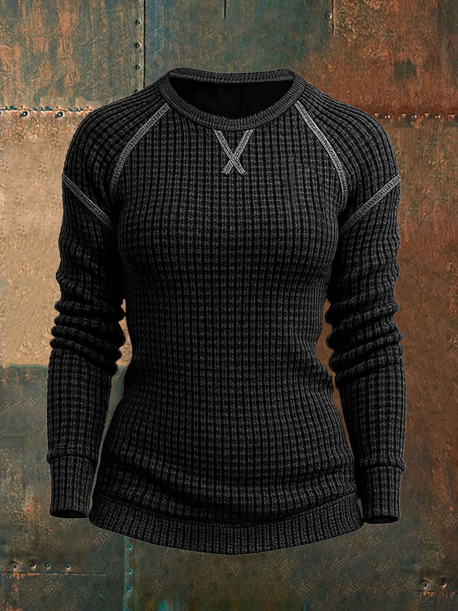 Women's Retro Textured Tops