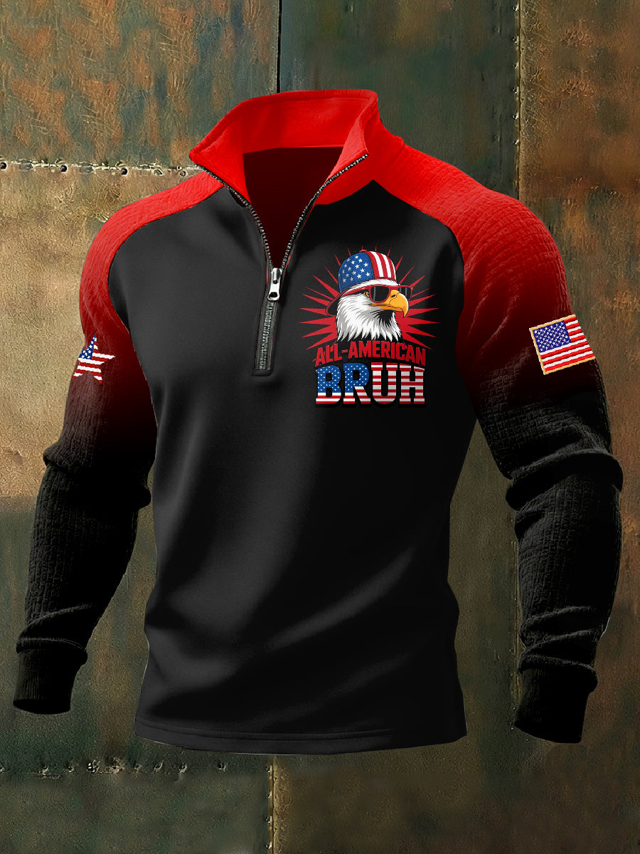 Men's Retro 250th Anniversary Printed Sweatshirt