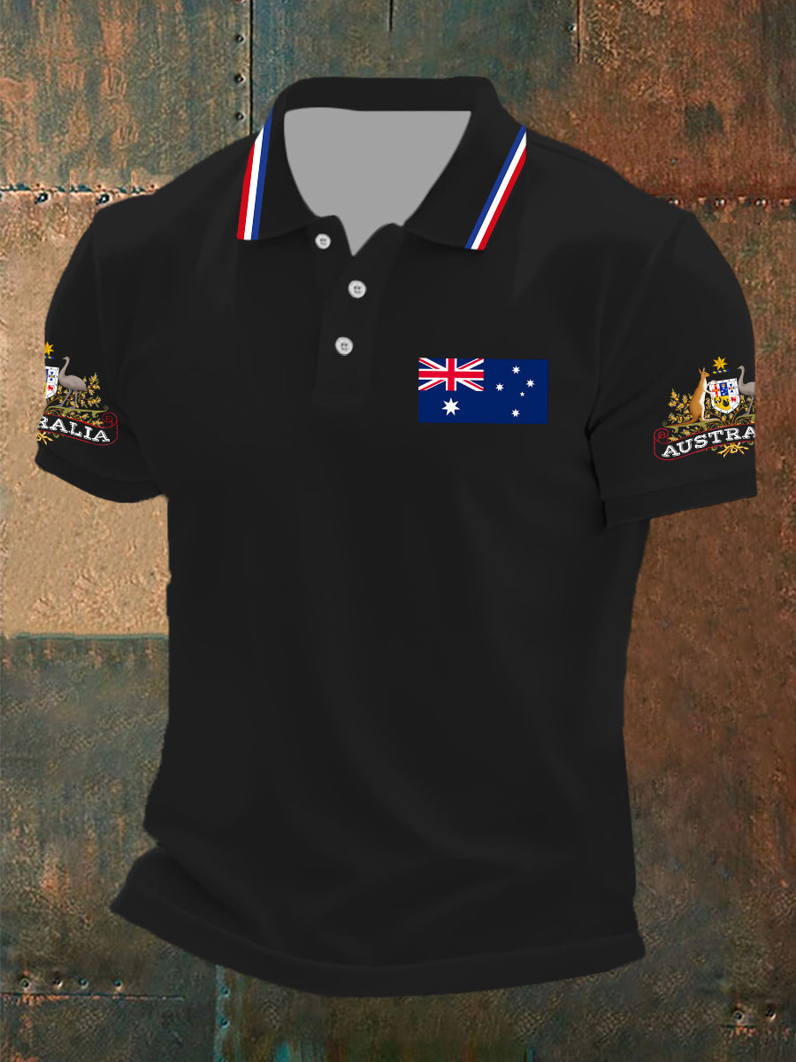 Men's Australia Short Sleeve Top