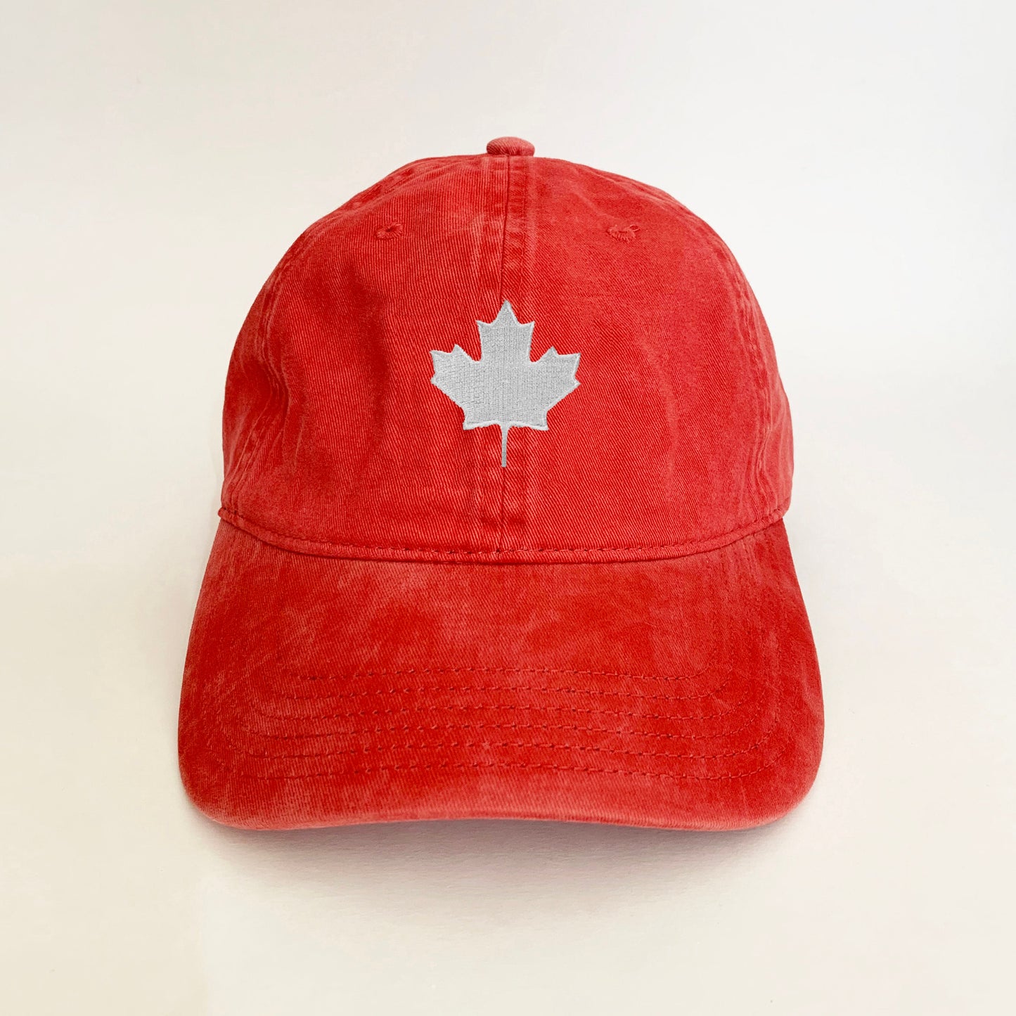 Unisex Canada Maple Leaf Embroidered Hat