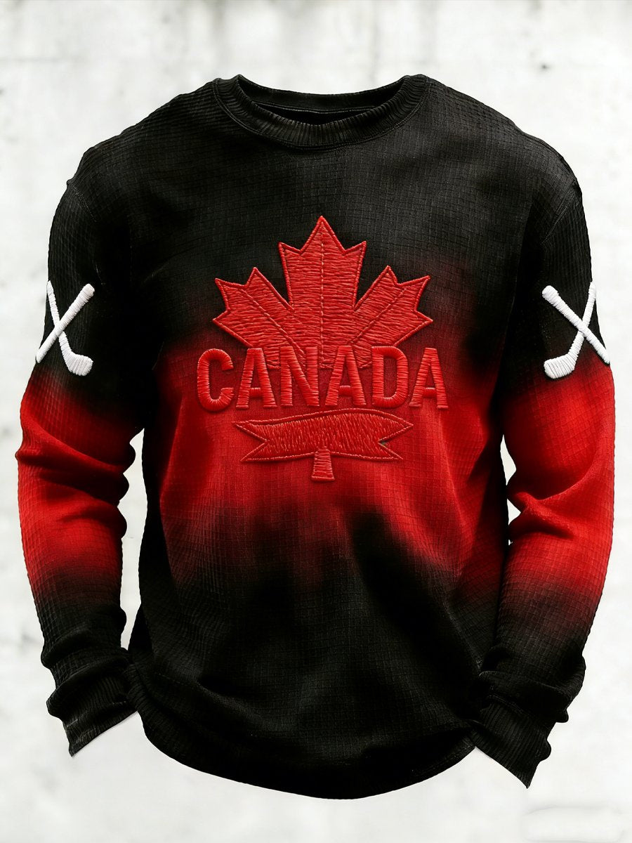 Men's Vintage Canadian Hockey T-shirt