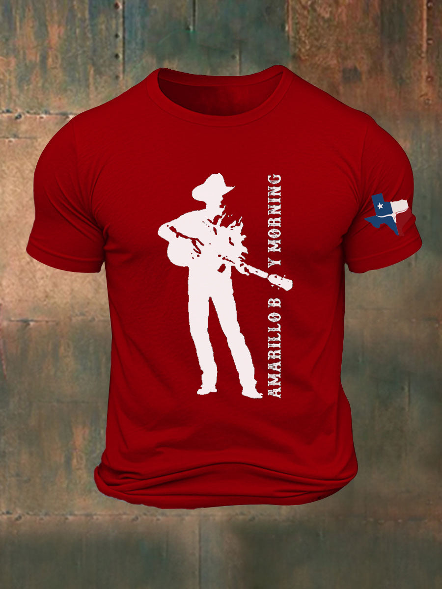 Men's Amarillo By Morning Printed T-shirt