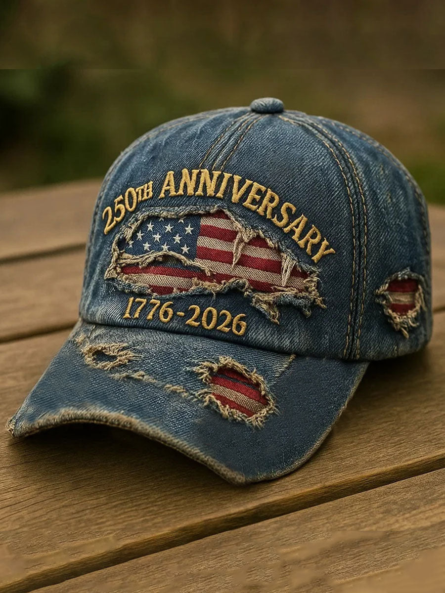 America 250 Printed Casual Unisex Cap