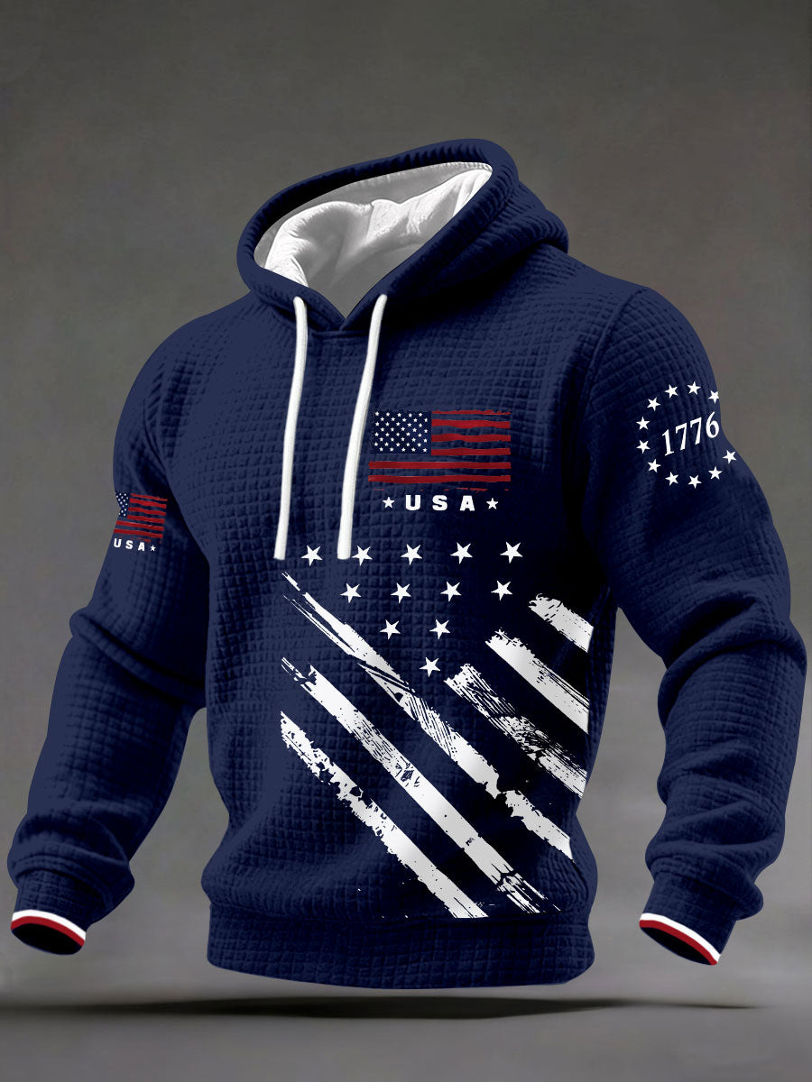 Men's USA Flag Hoodies