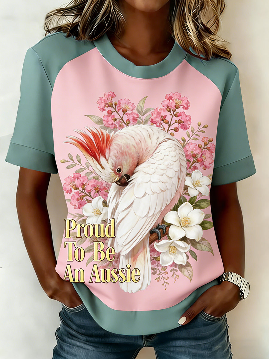 Women's Vintage Australian Holiday Casual Comfortable T-shirt