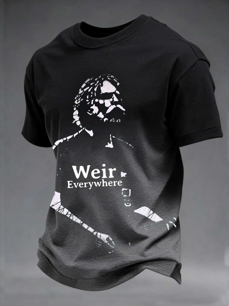 Men's RIP Bob Weir Short Sleeves T-shirt