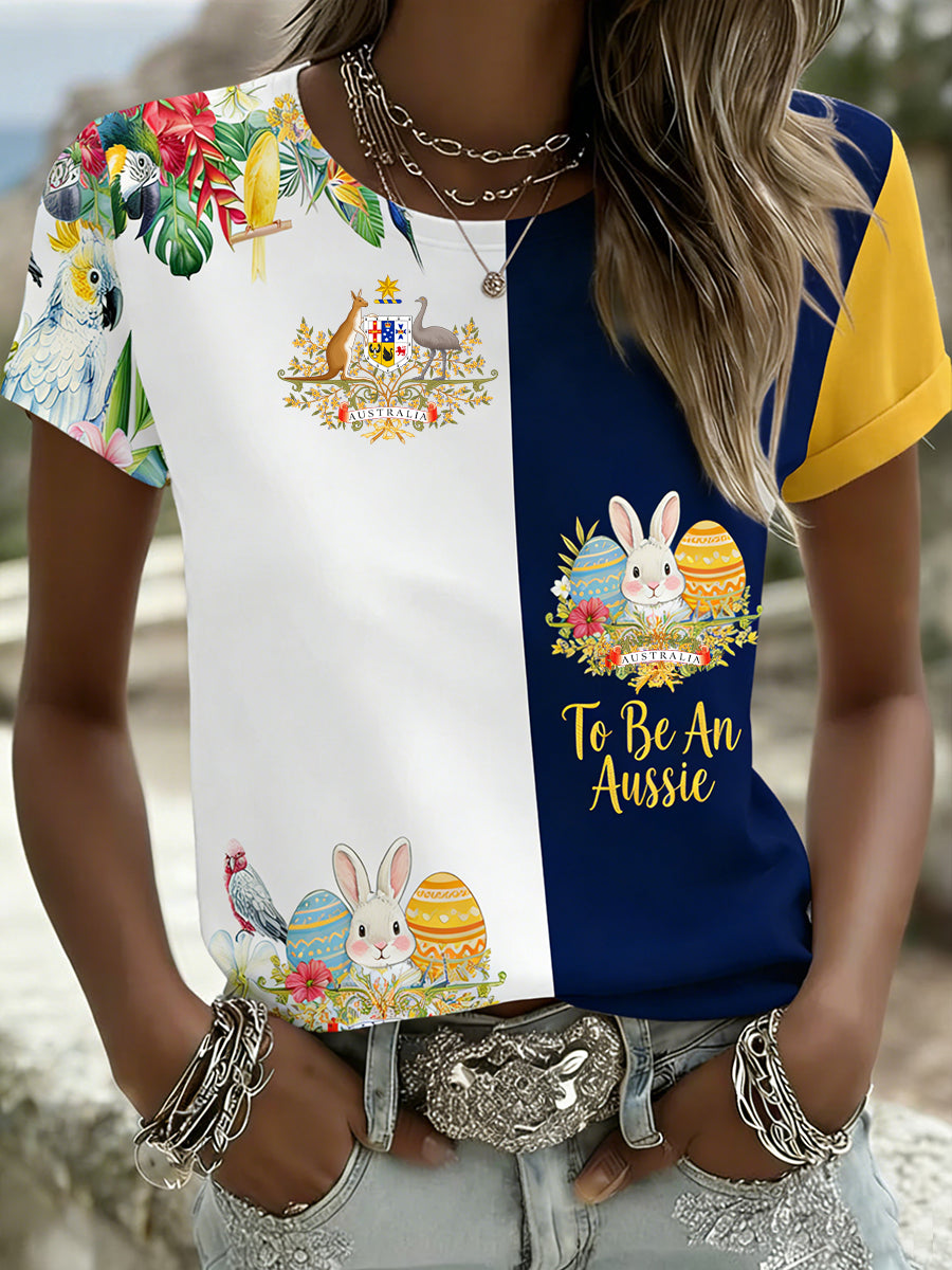 Women's Vintage Australian Holiday Casual Comfortable T-shirt