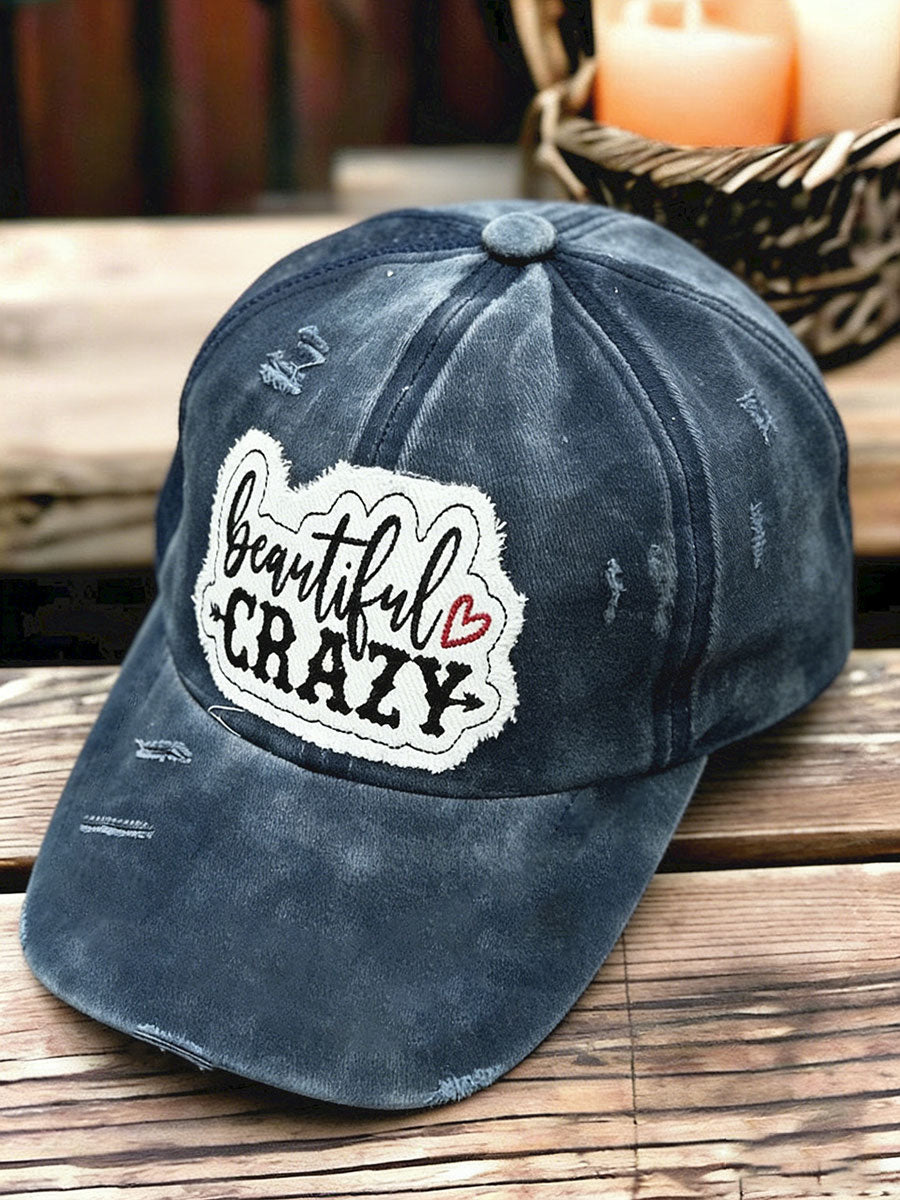 Unisex Western Style Country Music Lover Combs Beautiful Crazy Printed Hat