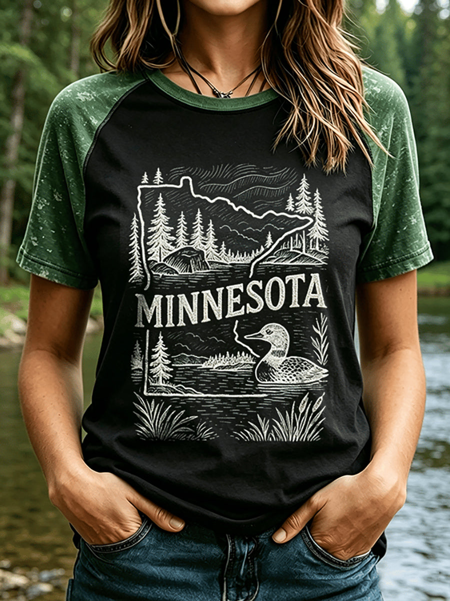 Women's Save The Boundary Waters Print T-shirt