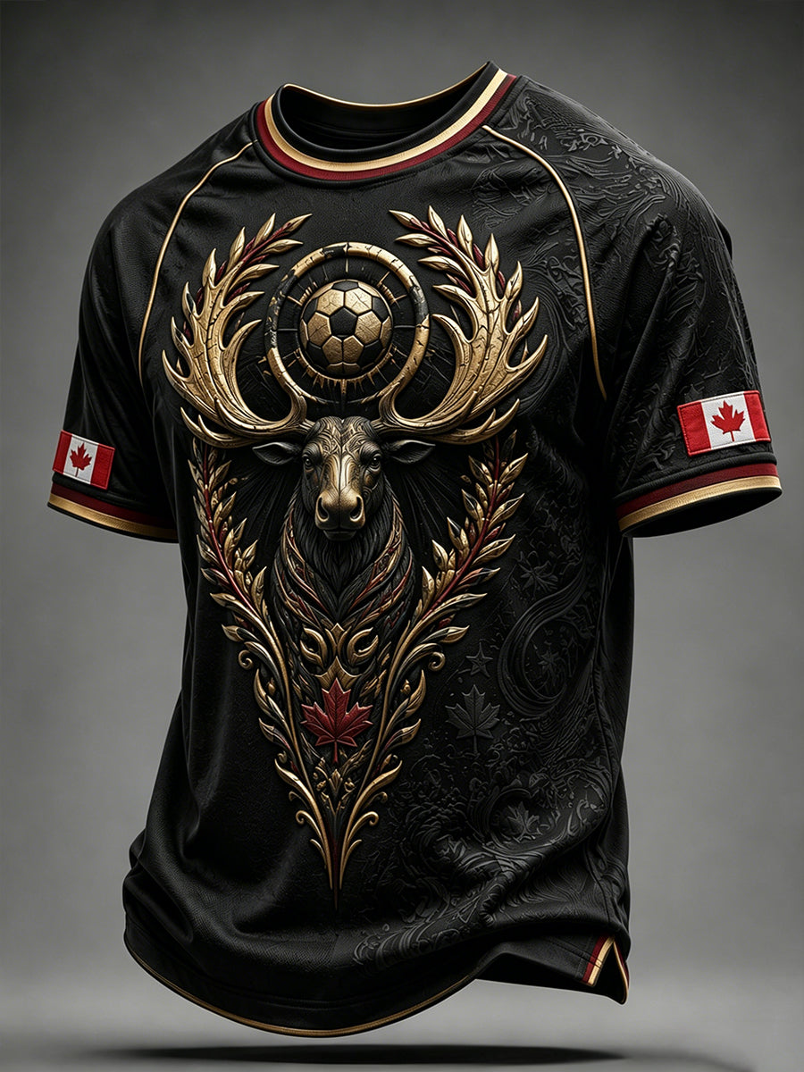 Men's Canada Football Short Sleeve T-Shirt