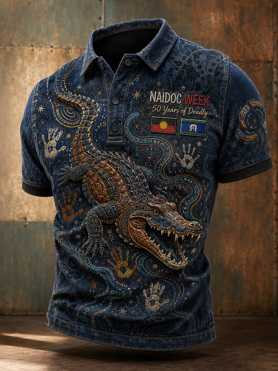 Men's Australia Naidoc Week Short Sleeve Shirt