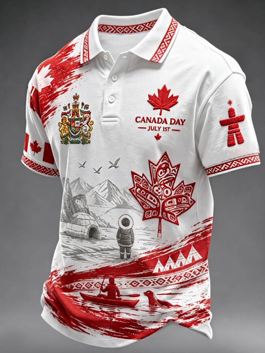 Men's polo shirt