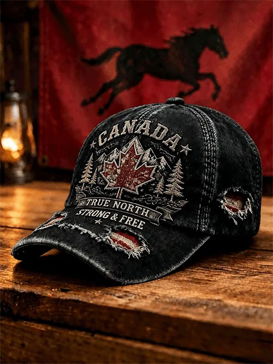 Canada Print Casual Unisex Cap