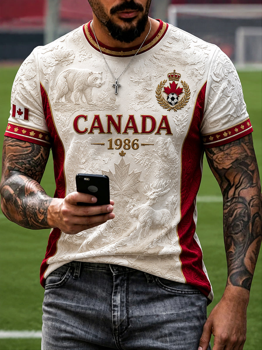 Men's Retro 2026 Canadian Soccer Classic T-Shirt