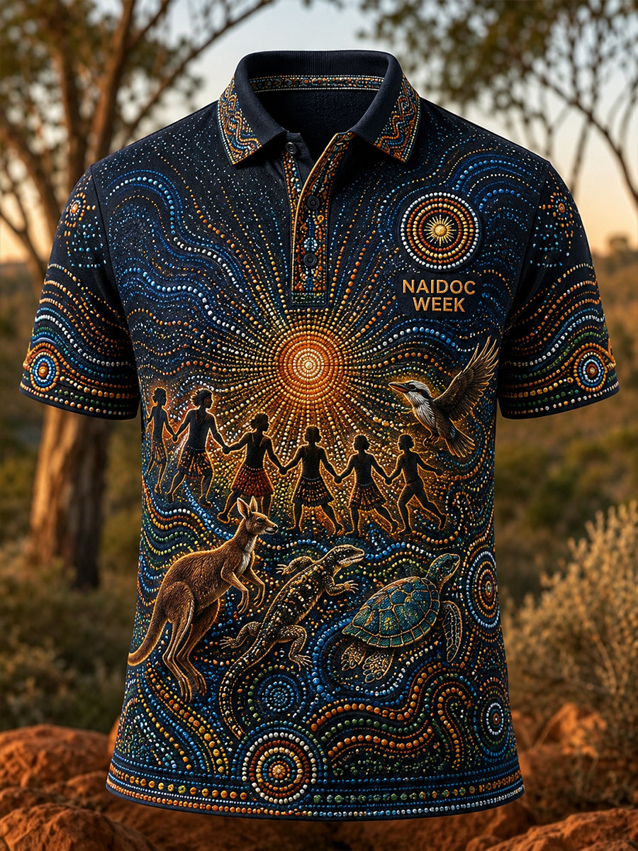 Men's Australia Naidoc Week Short Sleeve Shirt