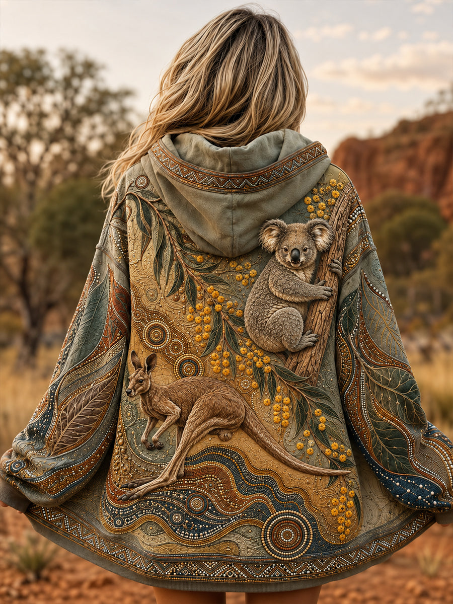 Women's Australia Naidoc Week Zip-Up Hoodie