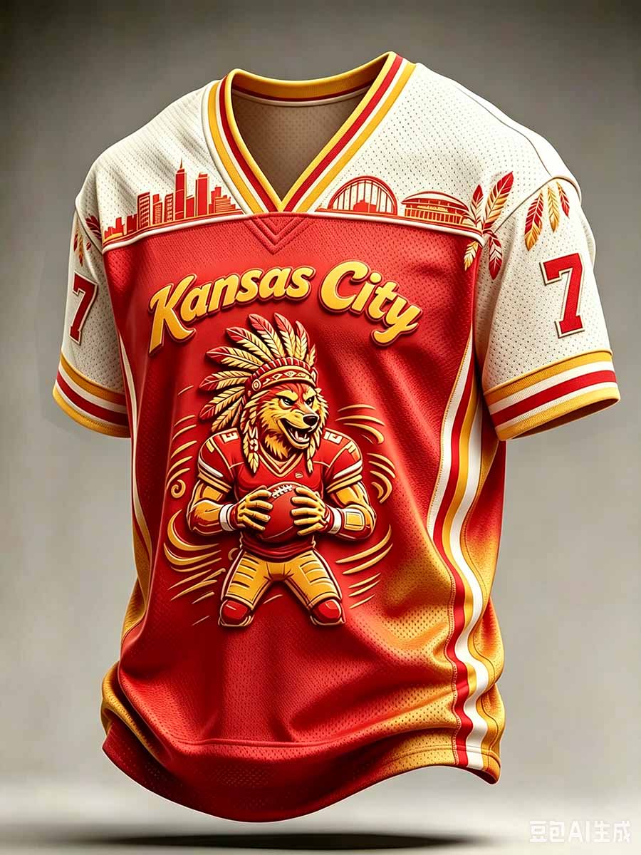 Men's Kansas City Chiefs Printed T-Shirt