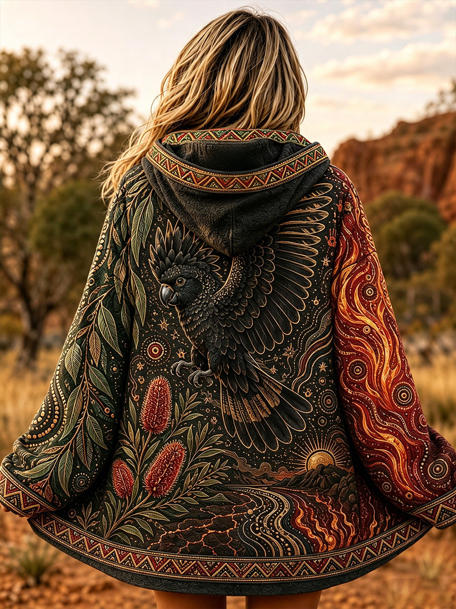 Women's Australia Animal Zip-Up Hoodie