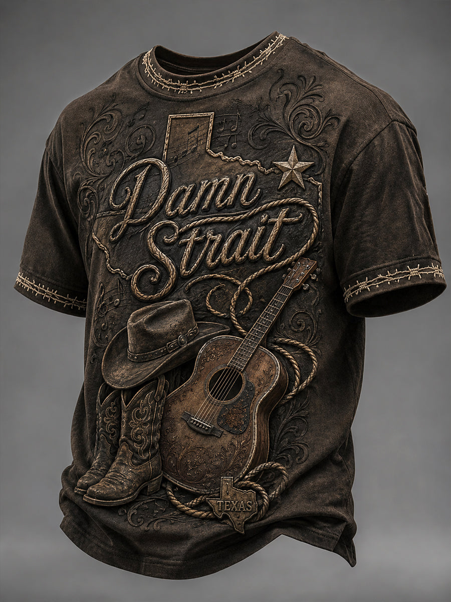 Men's Old School Country Style T-Shirt