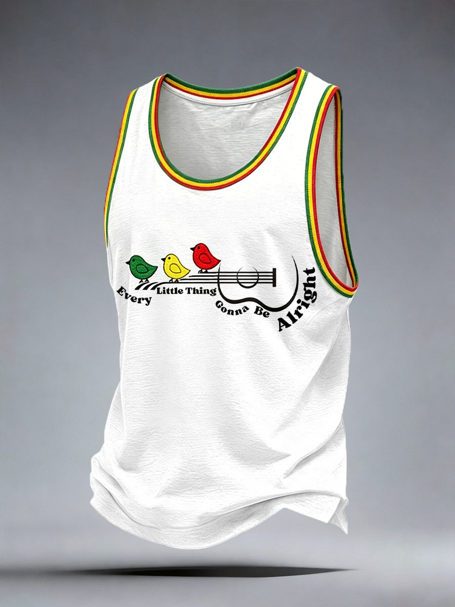 Men's Reggae Music Tank Top