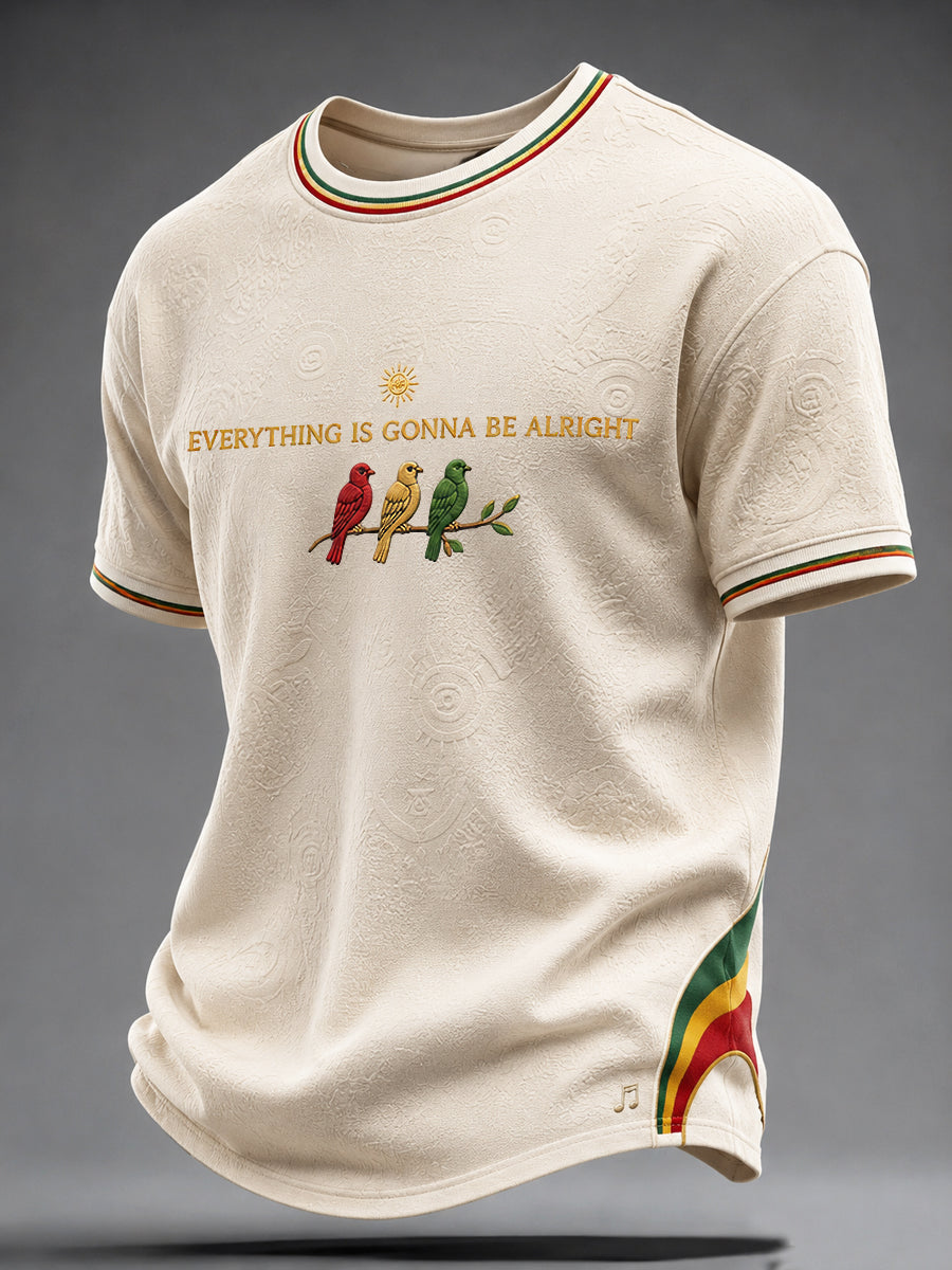 Casual T-Shirt for Retro Reggae Fans