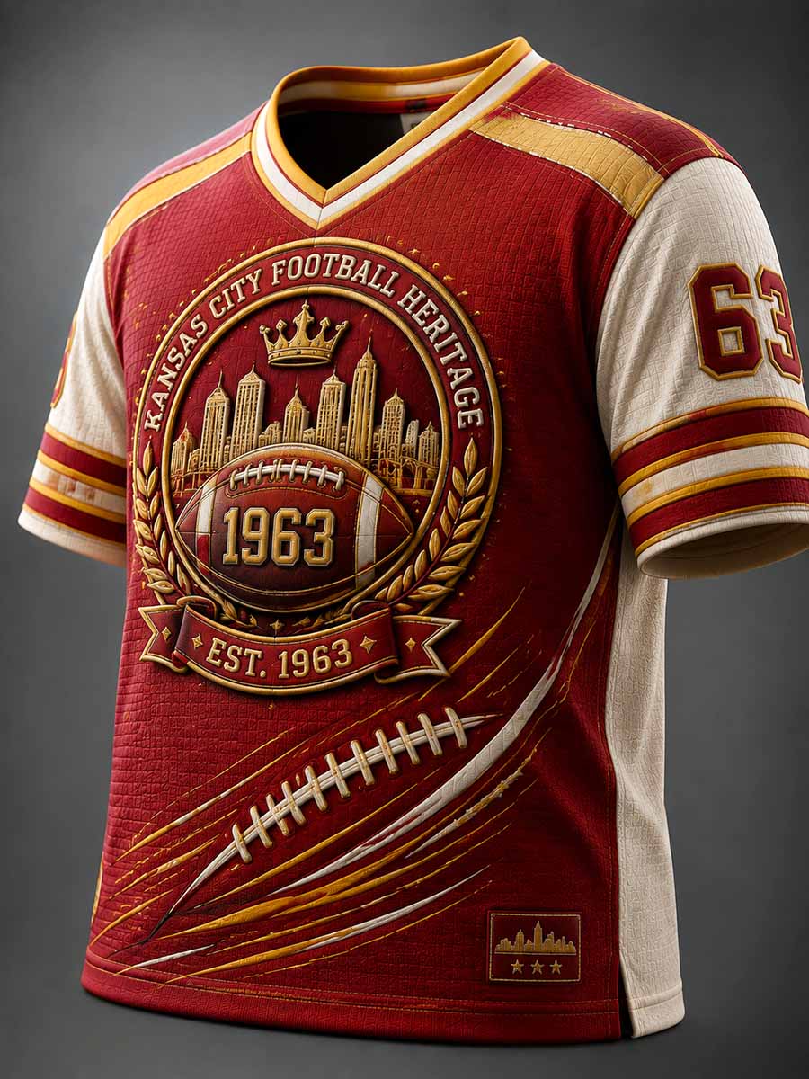 Men's Rugby 1963 Commemorative Print T-Shirt