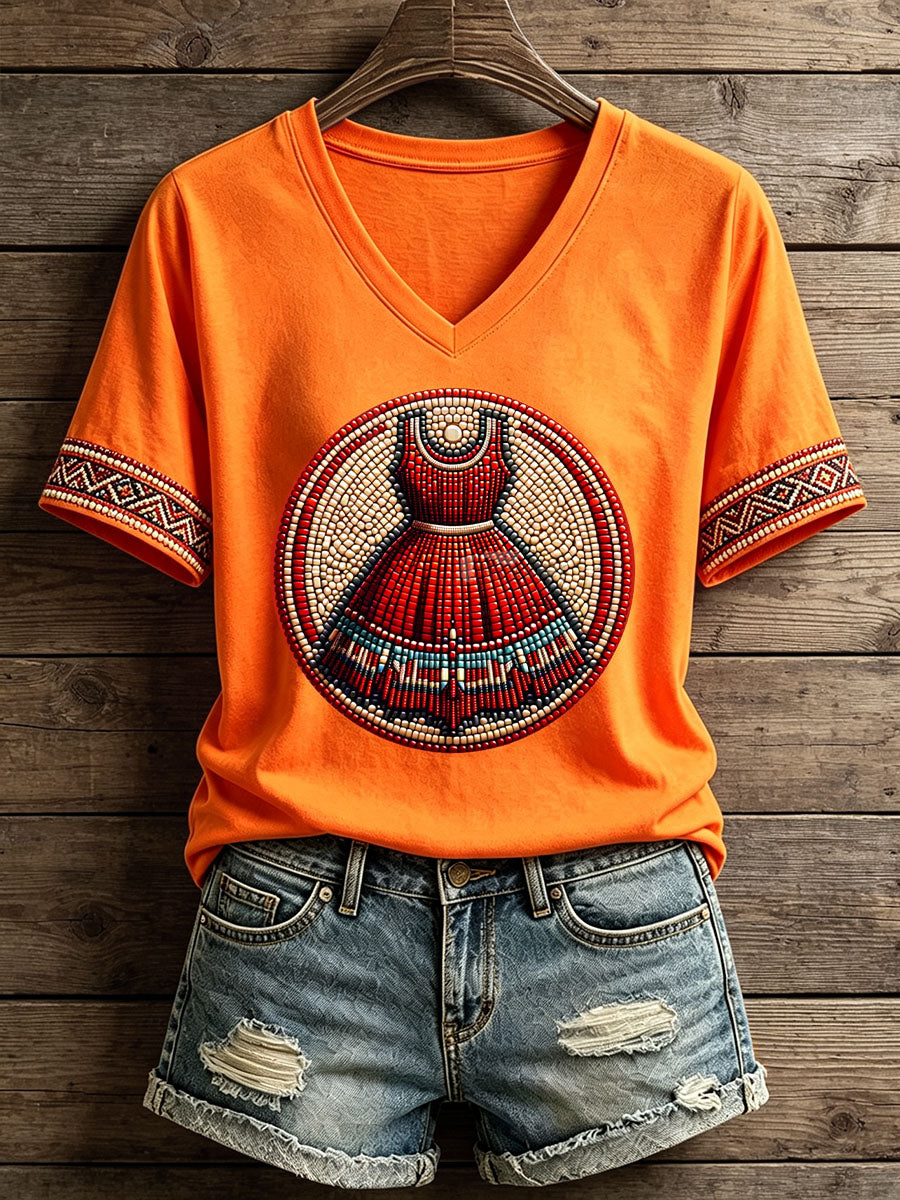 Women's Indigenous Art MMIW T-Shirt