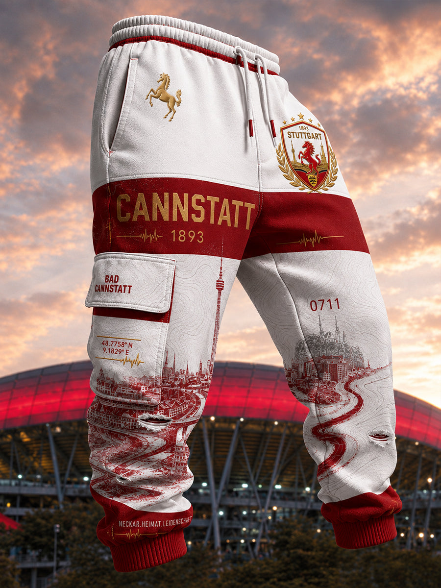 Men's VfB Stuttgart Casual Sweatpants Trousers