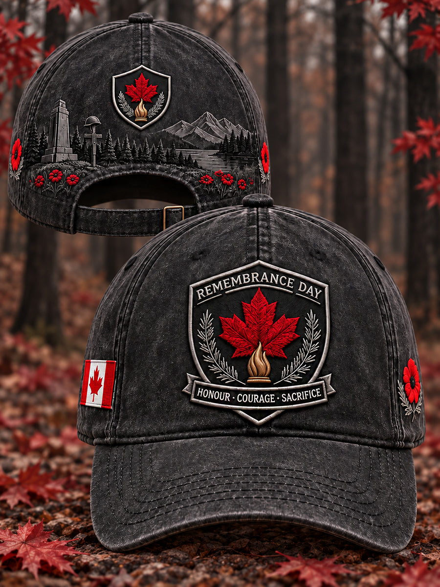 Unisex Remembrance Day Print Hat