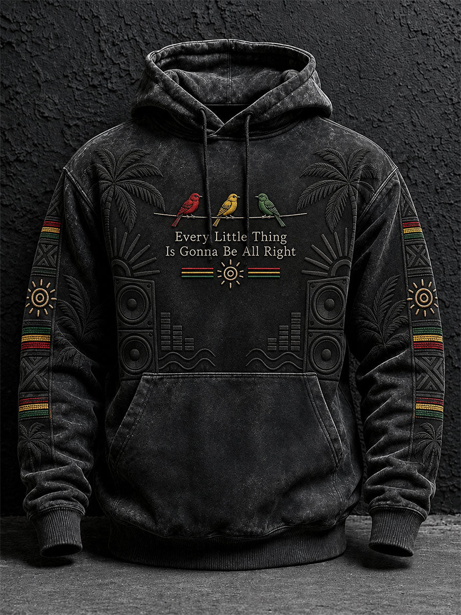 Men's Every Little Thing Is Gonna Be All Right Hoodie