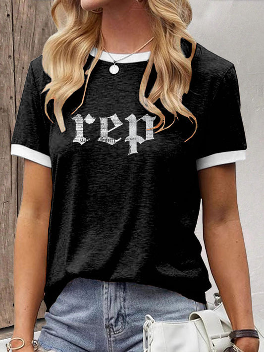 Women's Snake Album Printed T-shirt