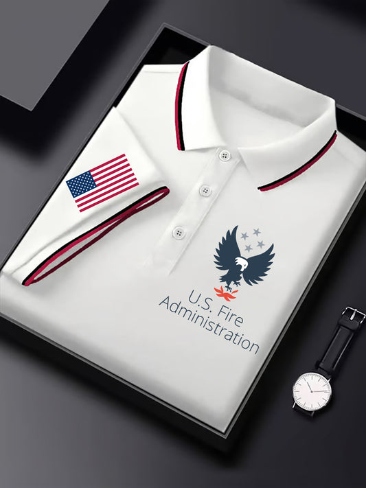 Men's US Firefighter short sleeve shirt