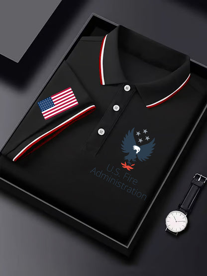 Men's US Firefighter short sleeve shirt