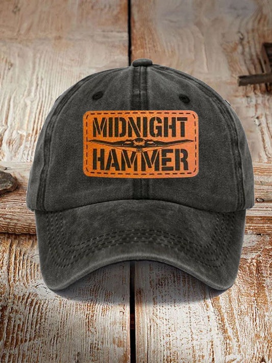 Unisex Operation Midnight Hammer Print Hat