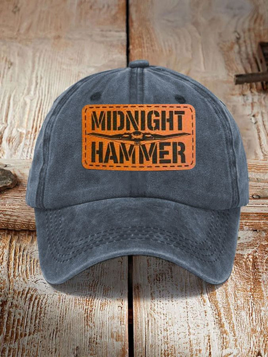 Unisex Operation Midnight Hammer Print Hat