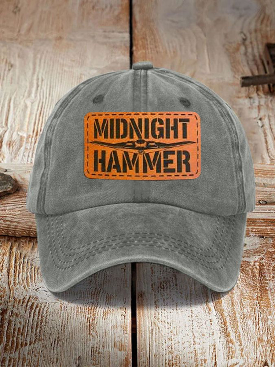 Unisex Operation Midnight Hammer Print Hat