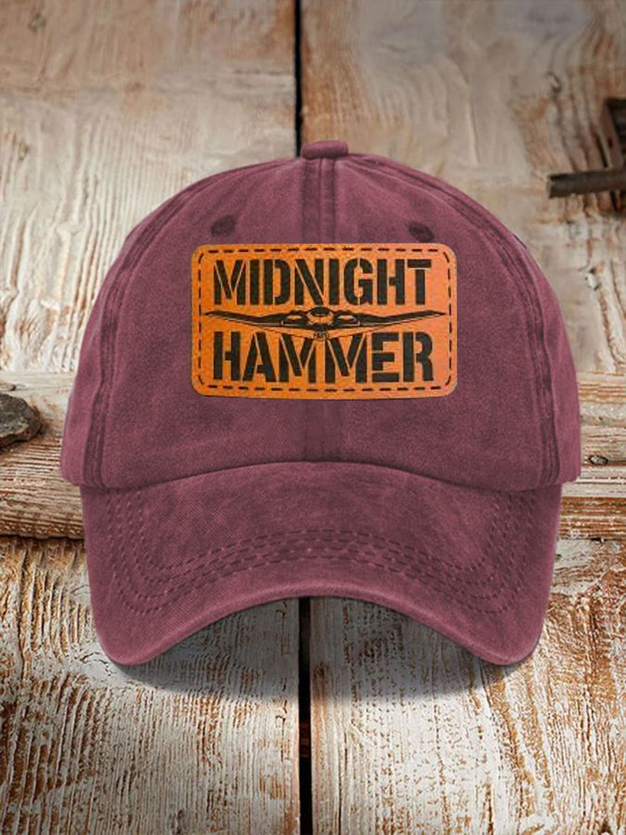 Unisex Operation Midnight Hammer Print Hat