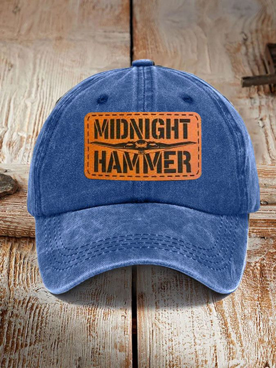 Unisex Operation Midnight Hammer Print Hat