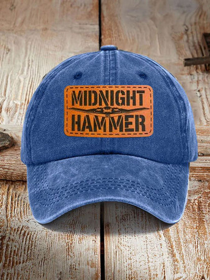 Unisex Operation Midnight Hammer Print Hat
