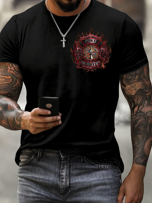 Men's Idaho Firefighter Short Sleeve T-Shirt