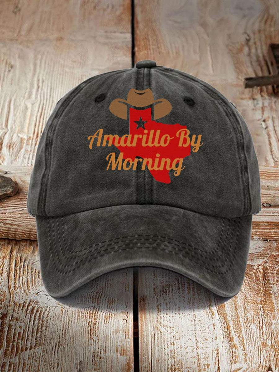 Unisex Amarillo By Morning Print Hat